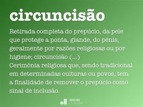 o que significa a palavra circuncisão